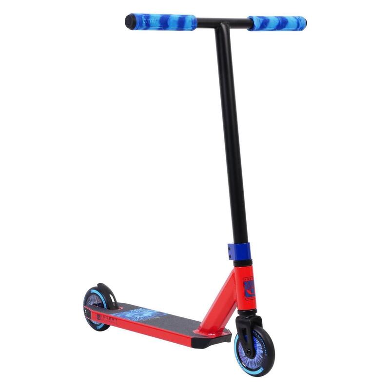 Mini Stunt Scooter für Kinder von 4-8 Jahren, Rot und Blau