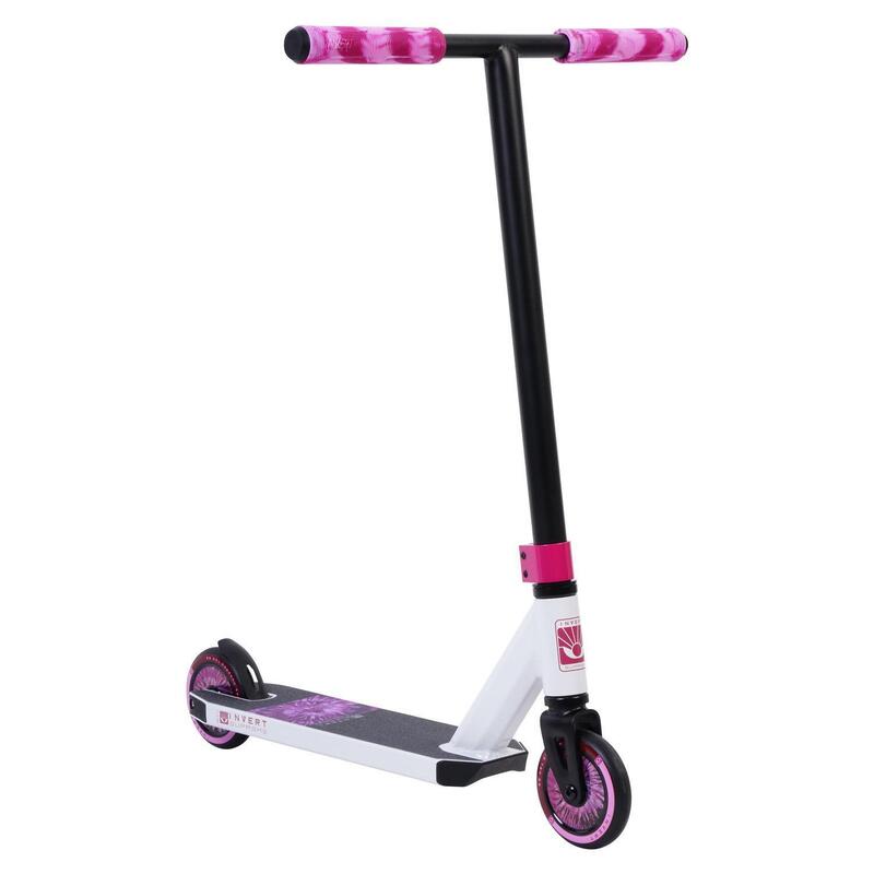 Mini Stunt Scooter für Kinder von 4-8 Jahren, Pink und Schwarz