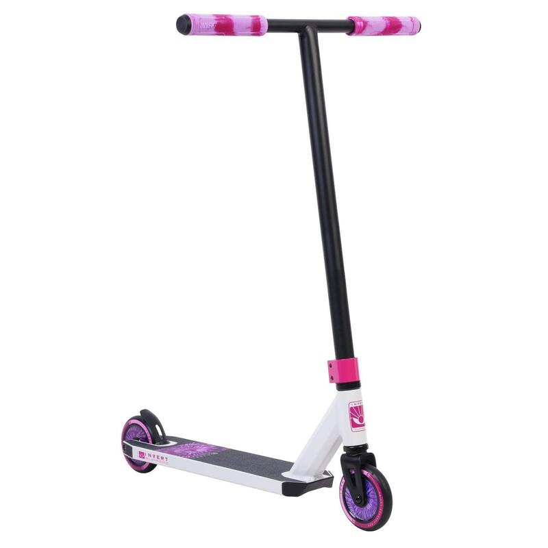 Stunt Scooter für Kinder von 7-12 Jahren, Pink und Weiß