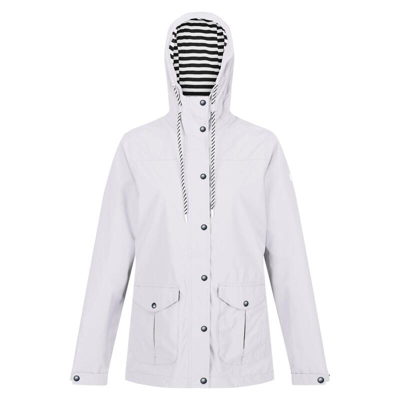 Chaqueta Impermeable Bayarma para Mujer Blanco