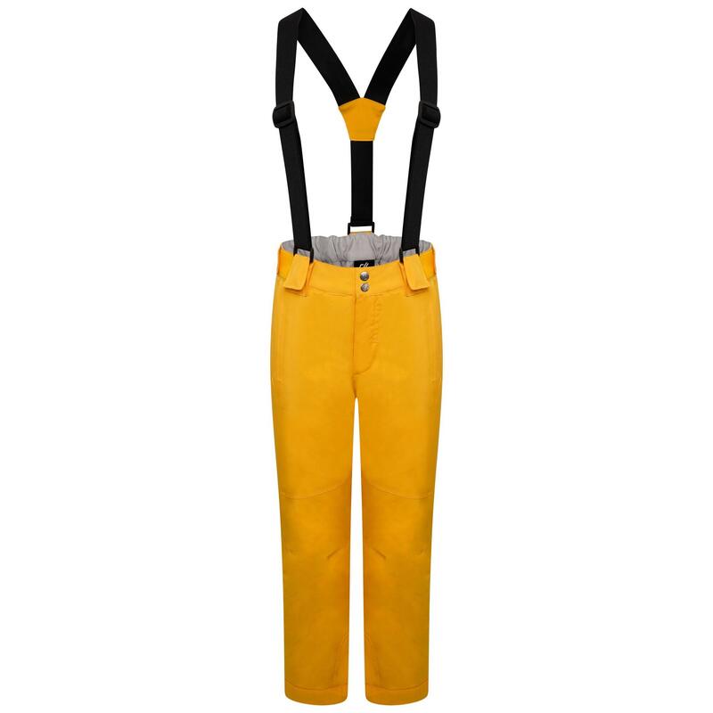 Pantalones de Esquí Outmove II para Niños/Niñas Amarillo Luz con Brillo