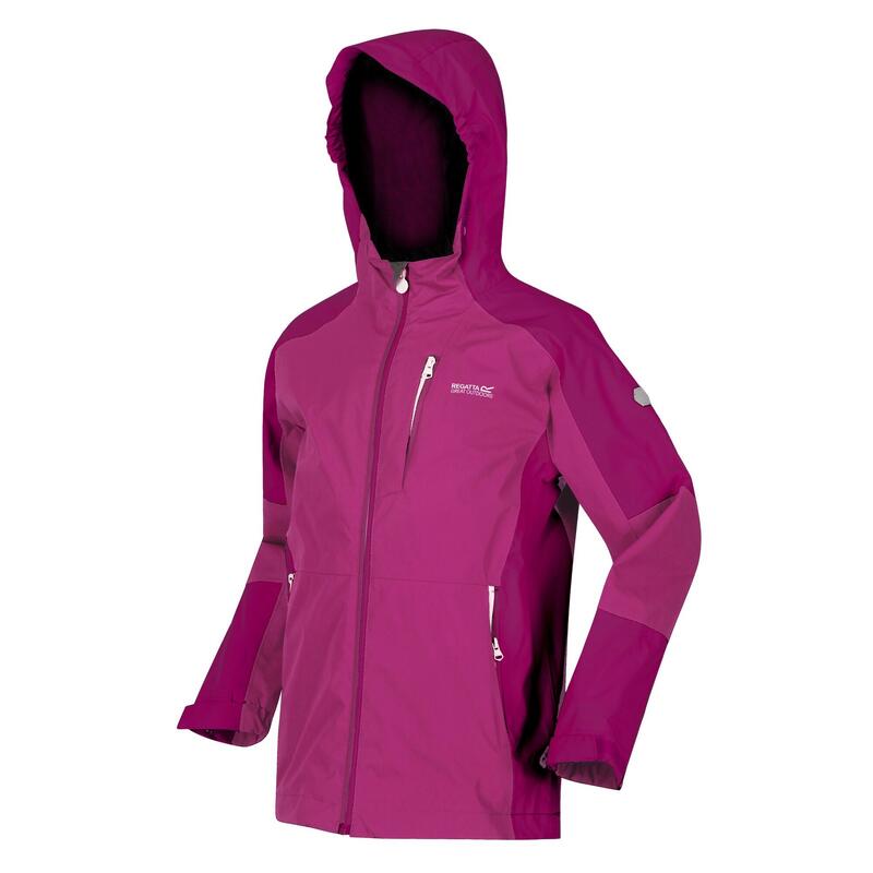 "Calderdale II" Jacke, wasserfest für Kinder Fuchsie/Himbeere