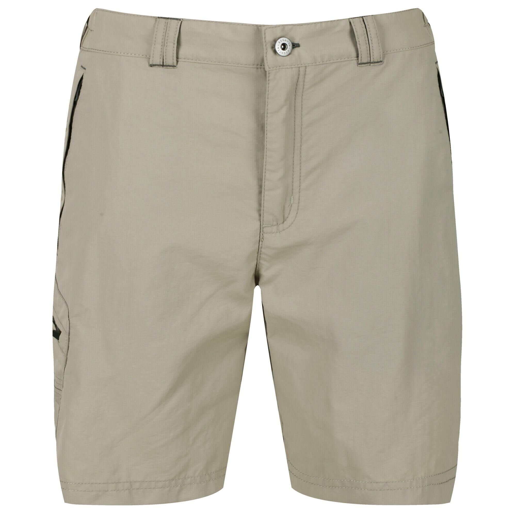 REGATTA Mens Leesville II Walking Shorts (Parchment)