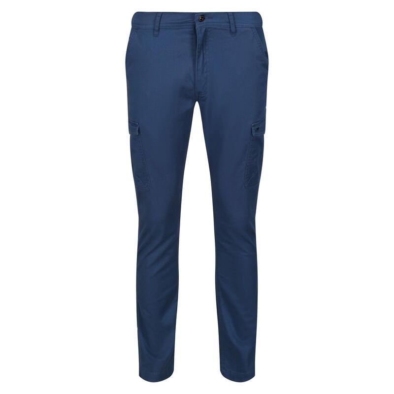 Pantalón Multibolsillos Bryer II para Hombre Denim Oscuro