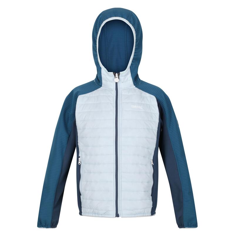 Chaqueta Aislante Kielder V para Niños/Niñas Azul Hielo, Zafiro Azul, Denim