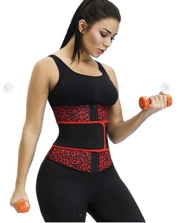 Fitness pás pro hubnoucí ženy, SlimBody, Neoprén 3/7