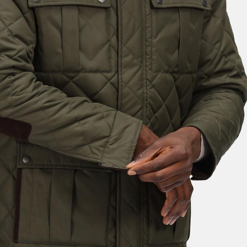 "Padbury" Jacke für Herren Dunkel-Khaki