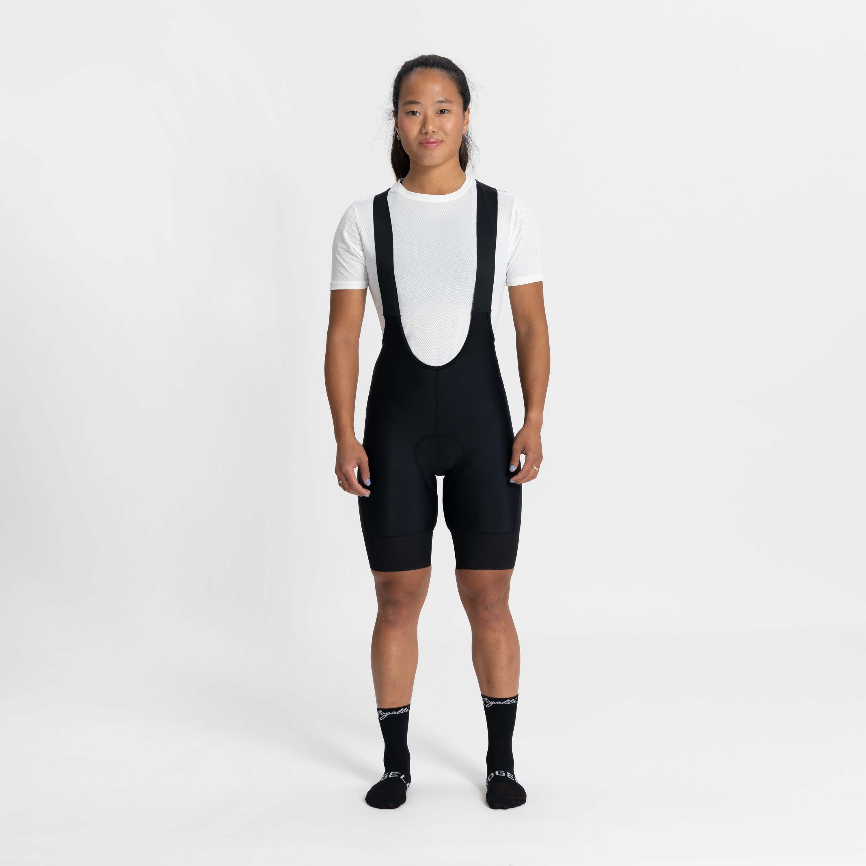 Cuissard Velo Avec Bretelles Femme - Power 4/7