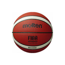 Bola de Basquete Molten BG5000 Basketball em Couro FIBA Approved T7