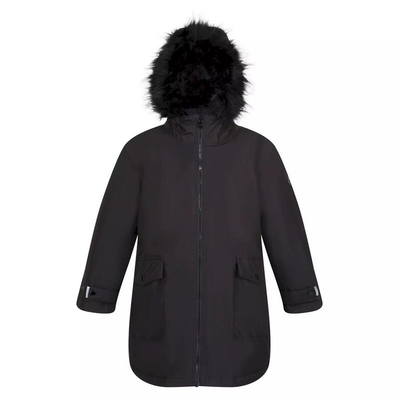 Parka Adelyn para Niños/Niñas Negro