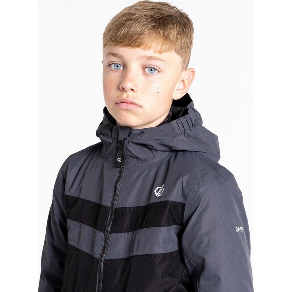 Children's ski jacket (Anthracite / Black)