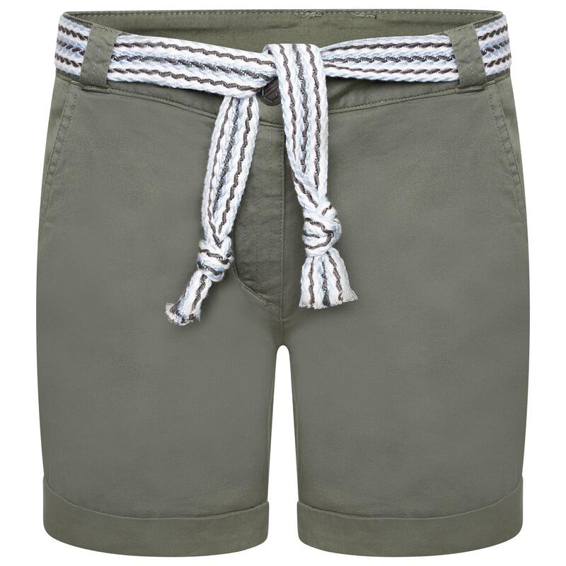 Pantalones Cortos Melodic Offbeat para Mujer Verde Pato