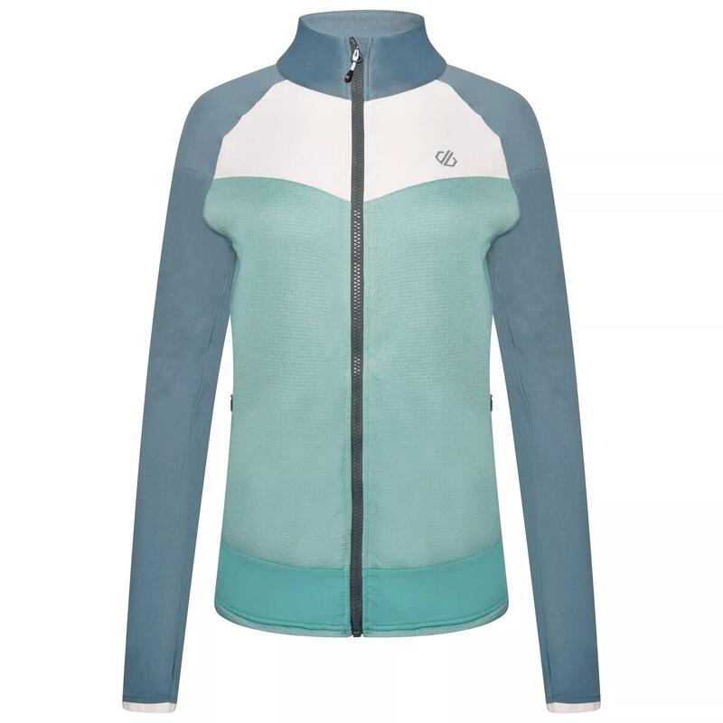 Pile Riciclato Donna Dare 2B Elation II Prato Verde Bianco Pile Riciclato Donna Dare 2B Elation II Prato Verde Bianco