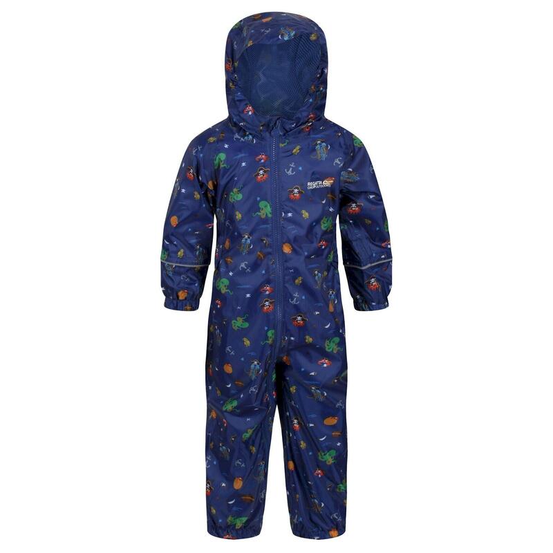 Childrens/Kids Pobble Pirate Puddle Suit (New Royal) REGATTA Decathlon