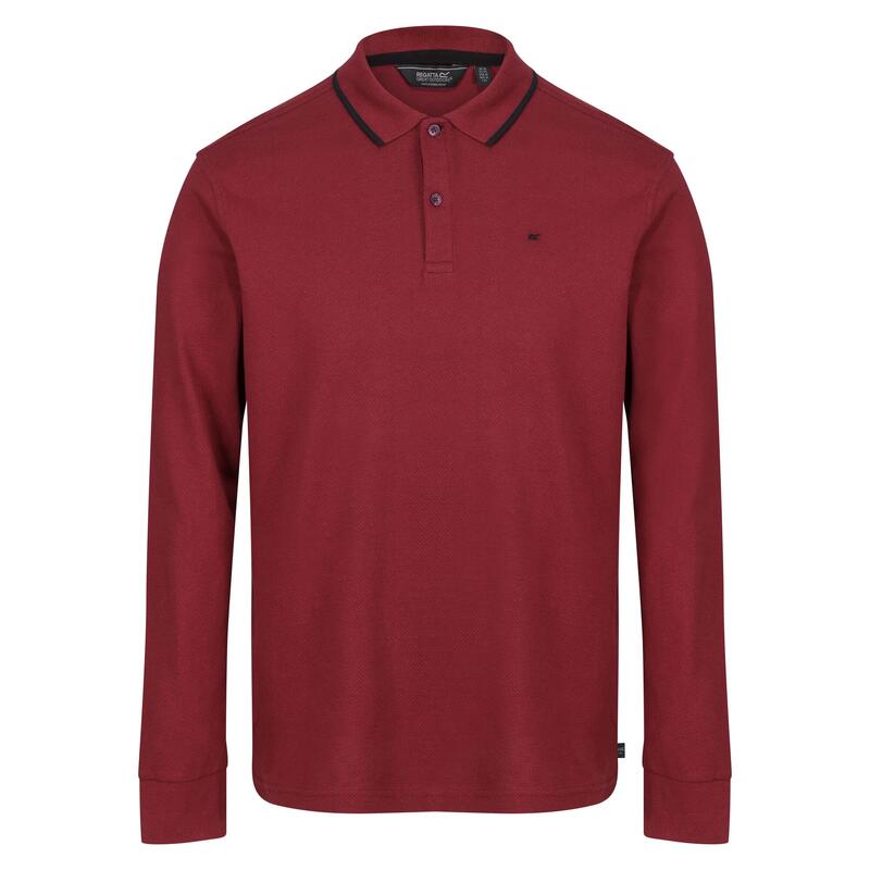 Polo LEAONZO Homme (Bordeaux vif)
