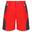 Pantalones Cortos Sorcer II Diseño Montaña para Niños/Niñas Rojo Fuego, Gris