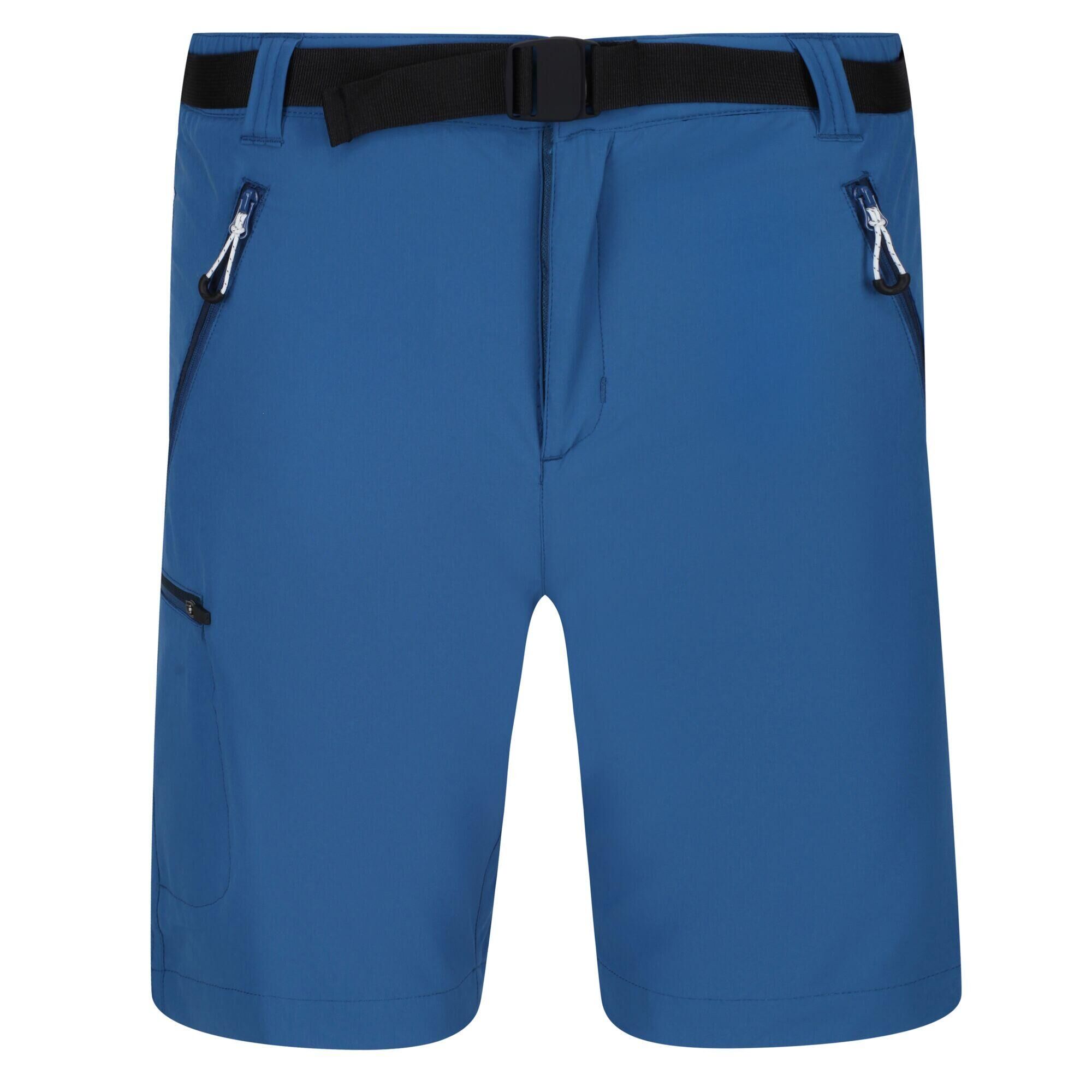 REGATTA Mens Xert III Stretch Shorts (Dynasty Blue)