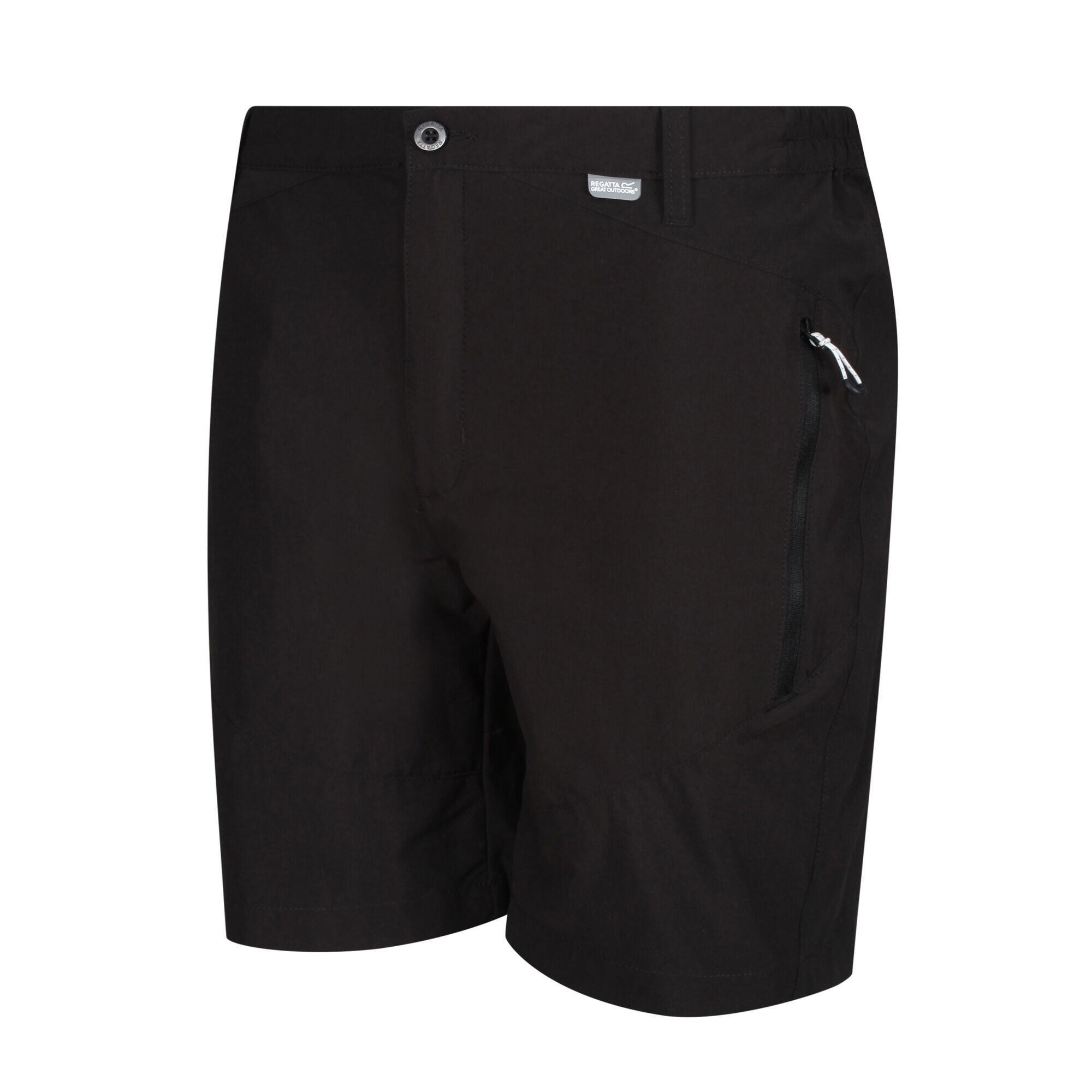 Mens Highton Mid Shorts (Black) 4/5