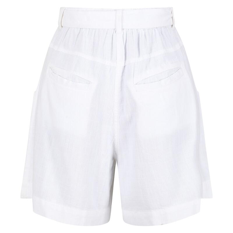 Pantaloncini Sacchetto Di Carta Donna Regatta Sabela Bianco