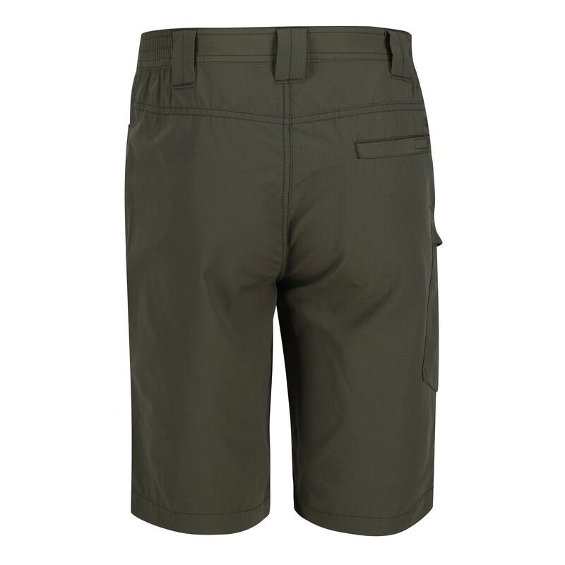 Heren Delgado Shorts (Donkere Khaki)