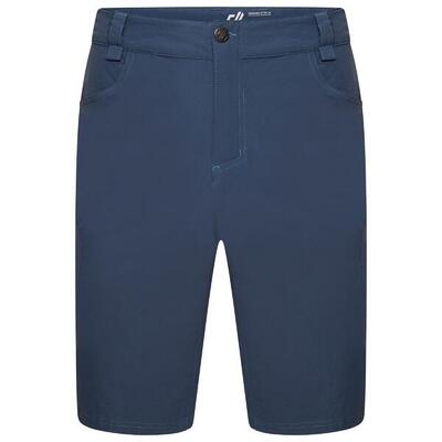 Heren afgestemd in ii multi pocket walking shorts (maanlicht denim)
