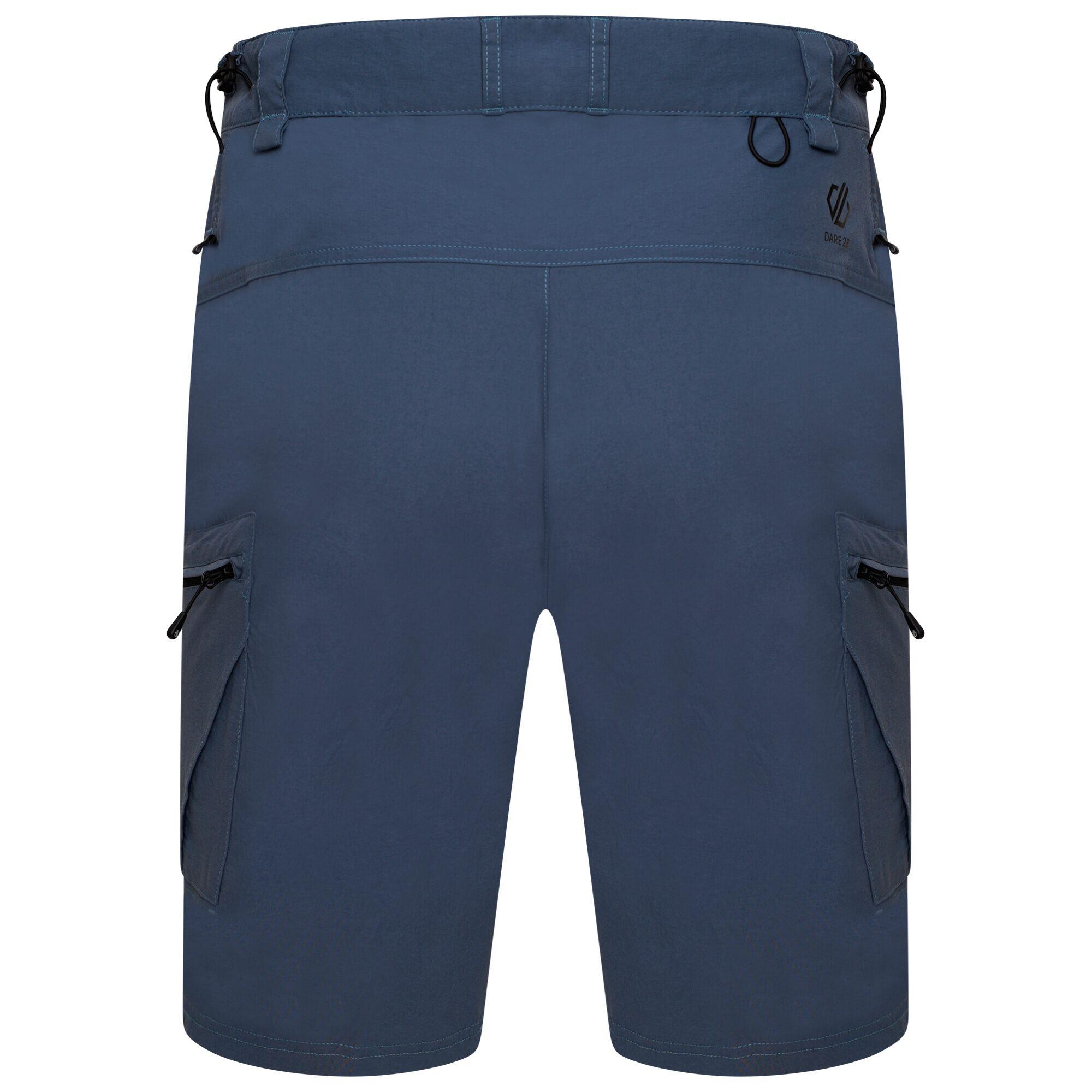 Mens Tuned In II Multi Pocket Walking Shorts (Orion Grey) 2/5