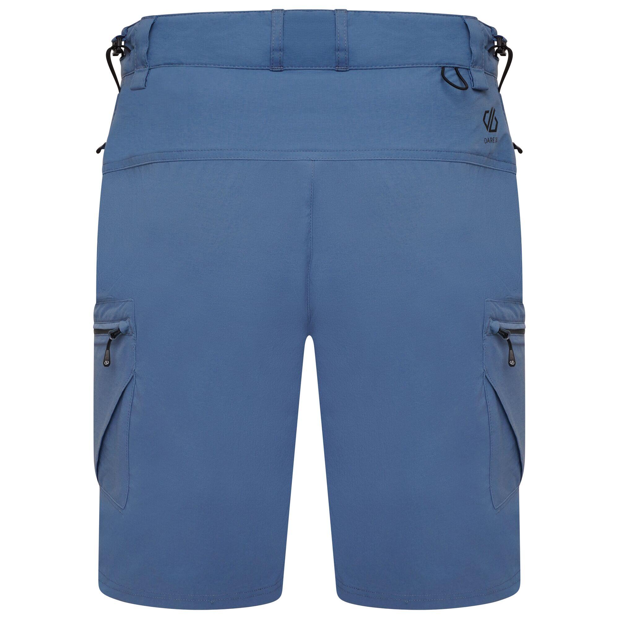 Mens Tuned In II Multi Pocket Walking Shorts (Stellar Blue) 2/5