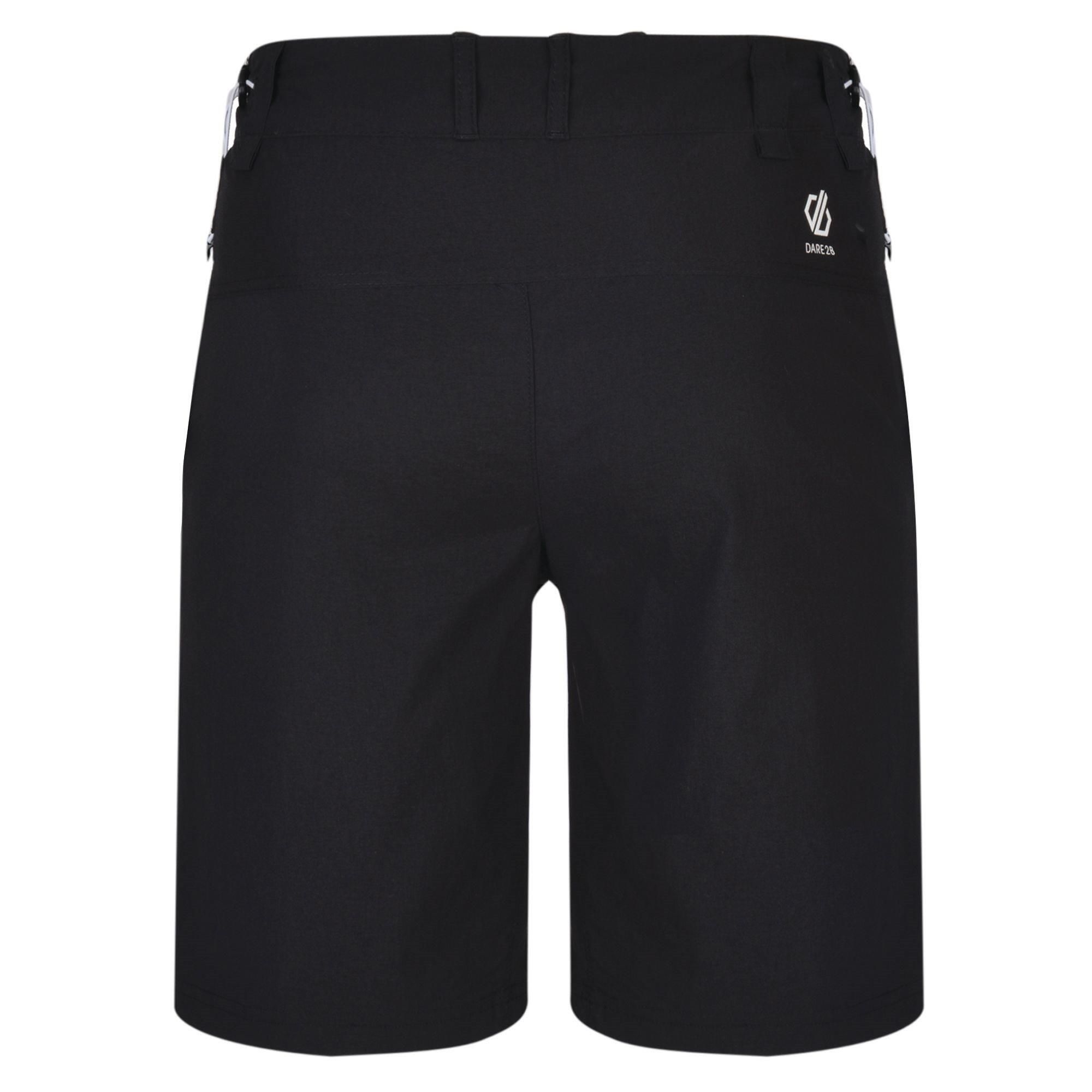 Mens Tuned In II Multi Pocket Walking Shorts (Black) 2/4