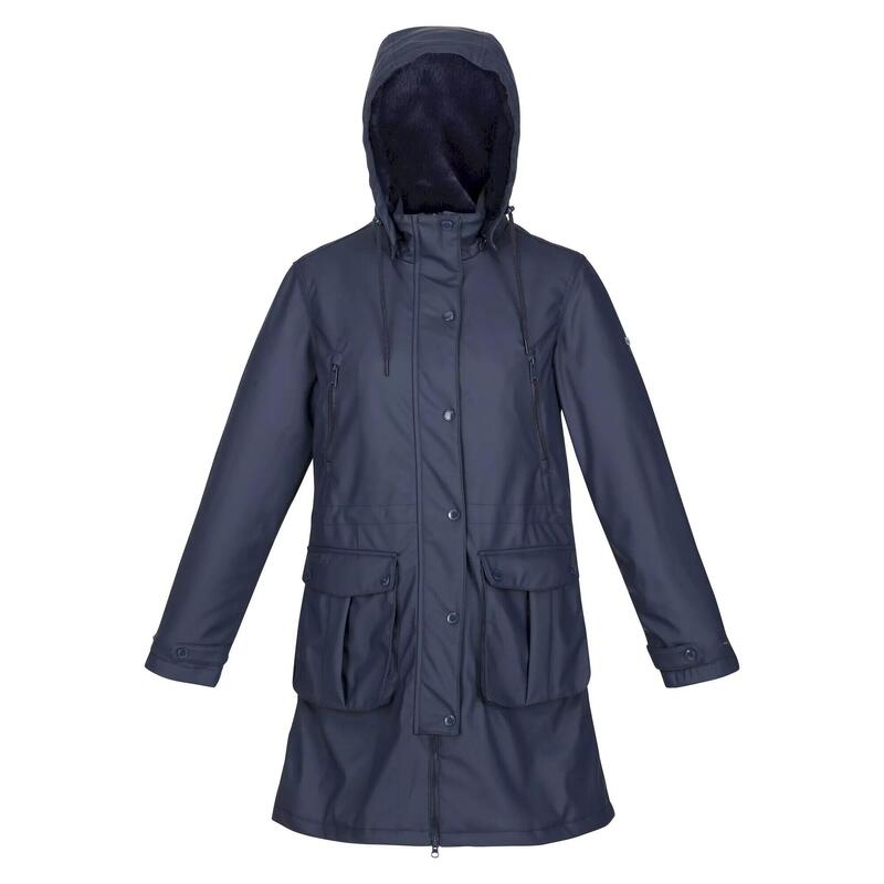 Parka Fabrienne de Aislado para Mujer Marino