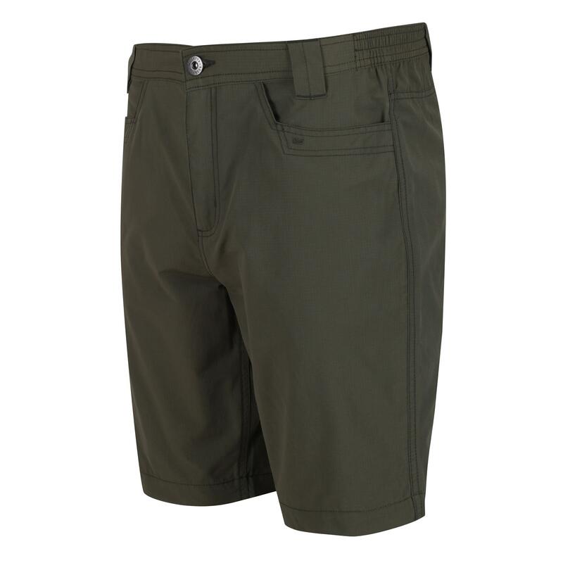 Heren Delgado Shorts (Donkere Khaki)