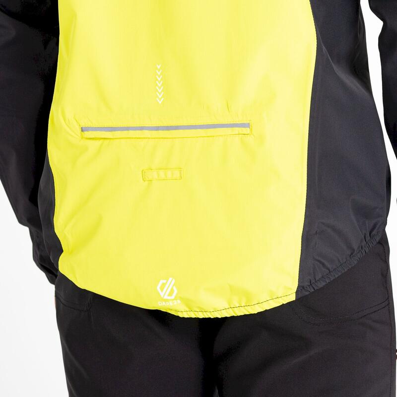 "Mediant II" Radfahrjacke für Herren Neon-Grün/Schwarz