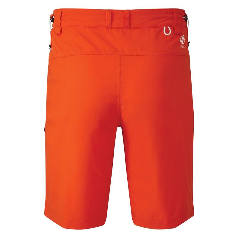 Heren afgestemd in II Multi Pocket Walking Shorts (Trail Blaze Red)