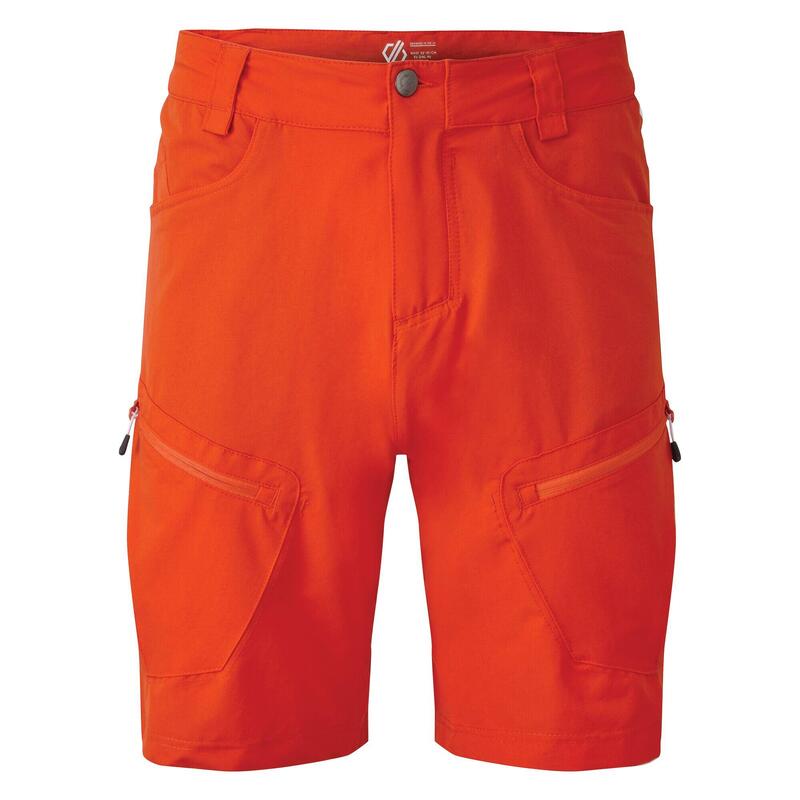 Heren afgestemd in II Multi Pocket Walking Shorts (Trail Blaze Red)