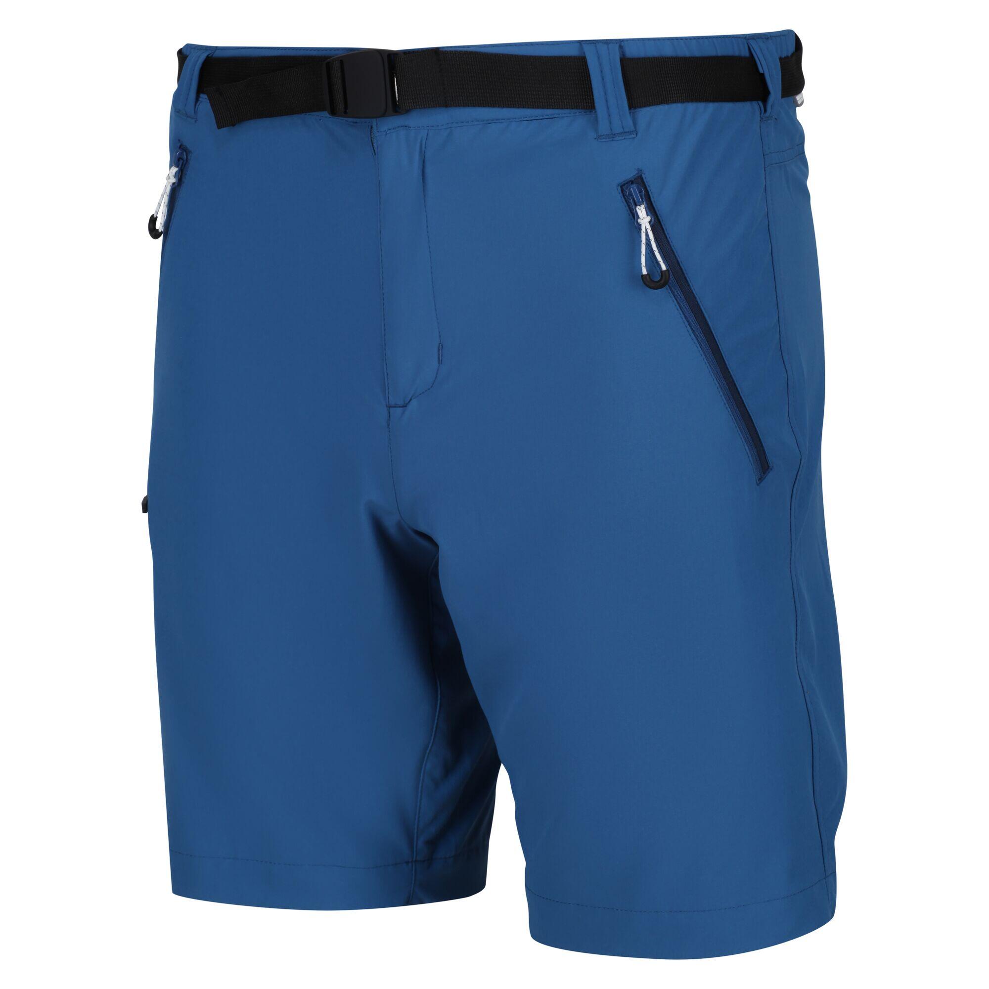 Mens Xert III Stretch Shorts (Dynasty Blue) 3/5