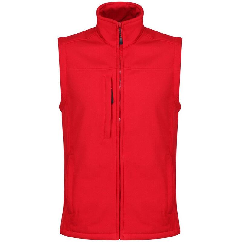 Gilè Softshell Resistente Ad Acqua E Vento Uomo Regatta Flux Rosso