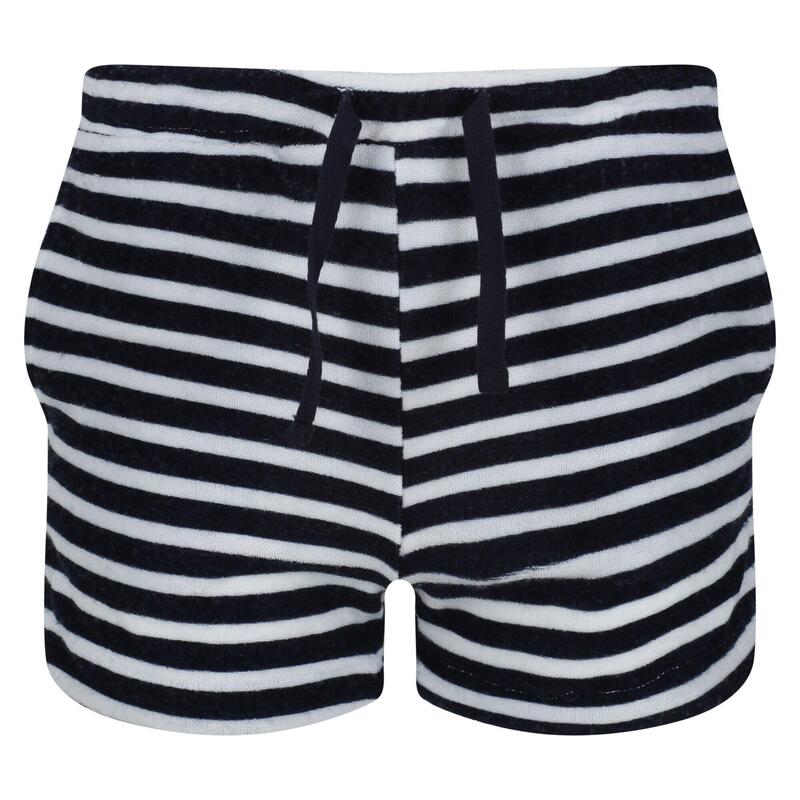 Short décontracté DAYANA Enfant (Bleu marine / Blanc)