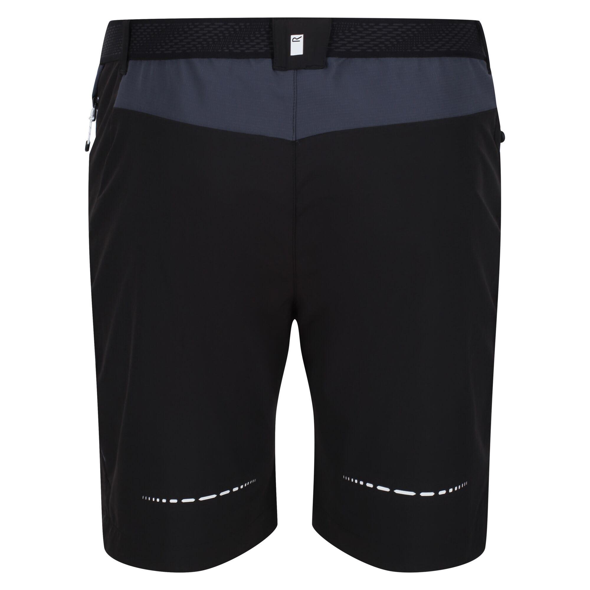 Mens Mountain II Shorts (Black/India Grey) 2/5