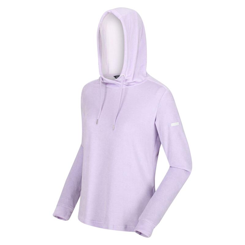 Sudadera Chandra Sobre la Cabeza para Mujer Lila Pastel
