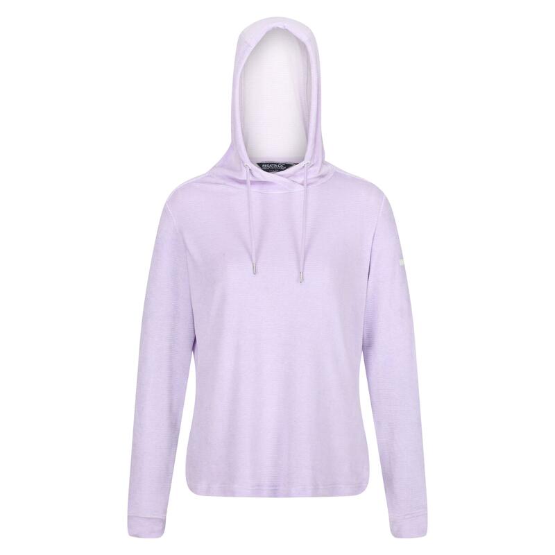 Sudadera Chandra Sobre la Cabeza para Mujer Lila Pastel