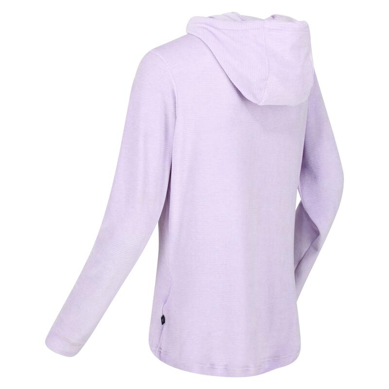 Sudadera Chandra Sobre la Cabeza para Mujer Lila Pastel