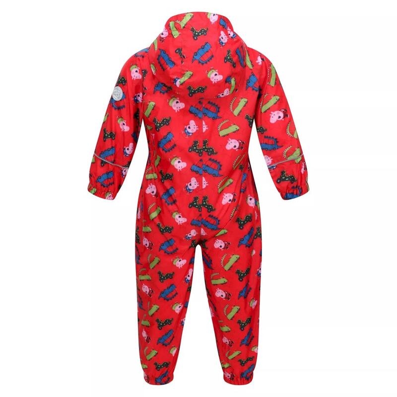 Traje Impermeable Pobble Peppa Pig Bebé Rojo Real