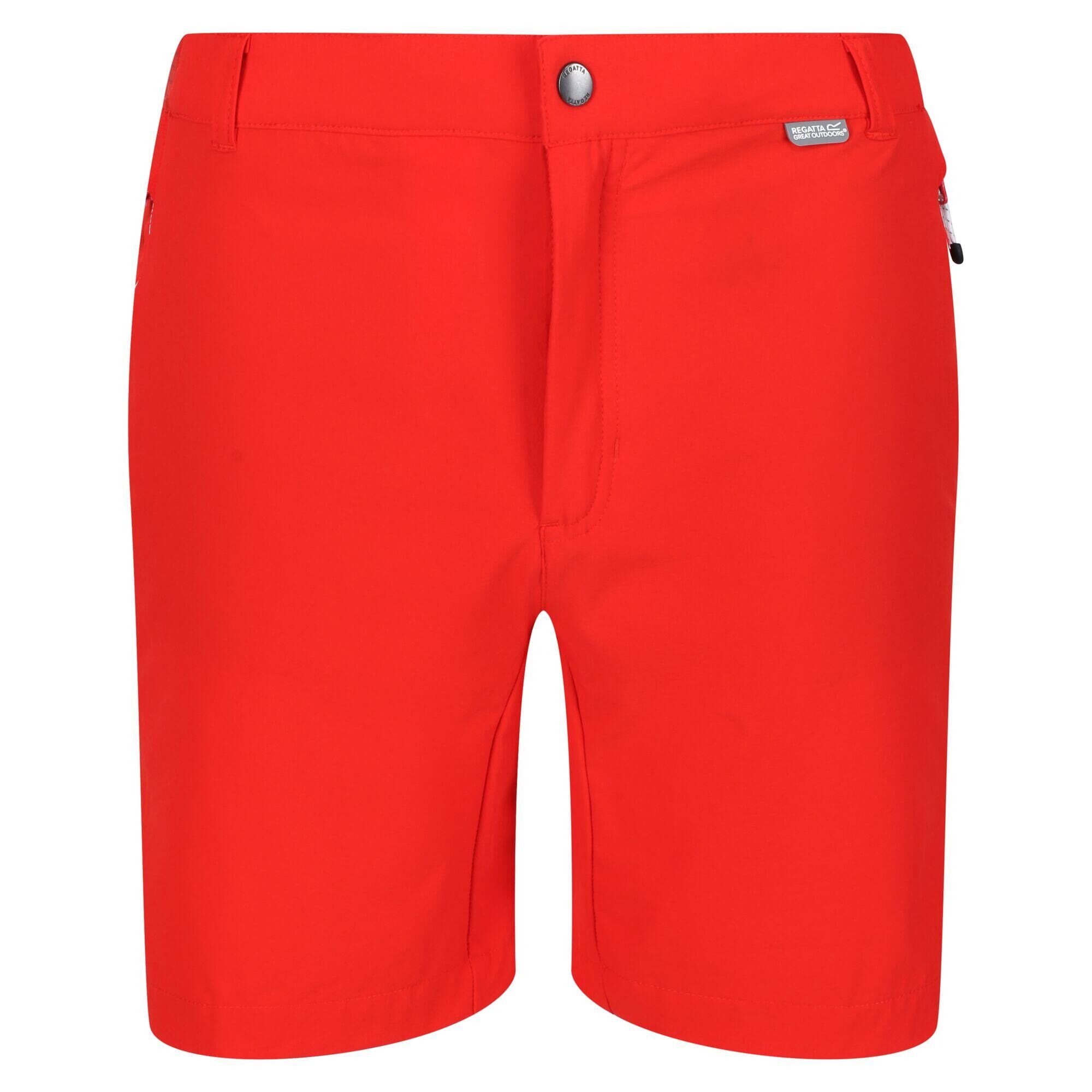 REGATTA Mens Mountain II Shorts (Fiery Red)