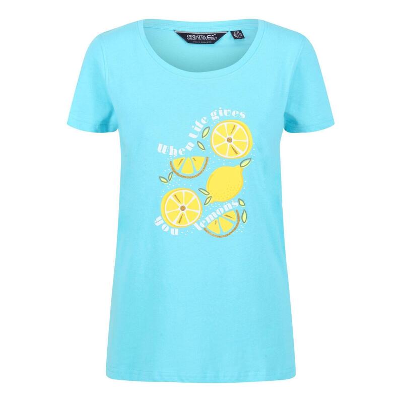 Camiseta Filandra VI Limón para Mujer Marina