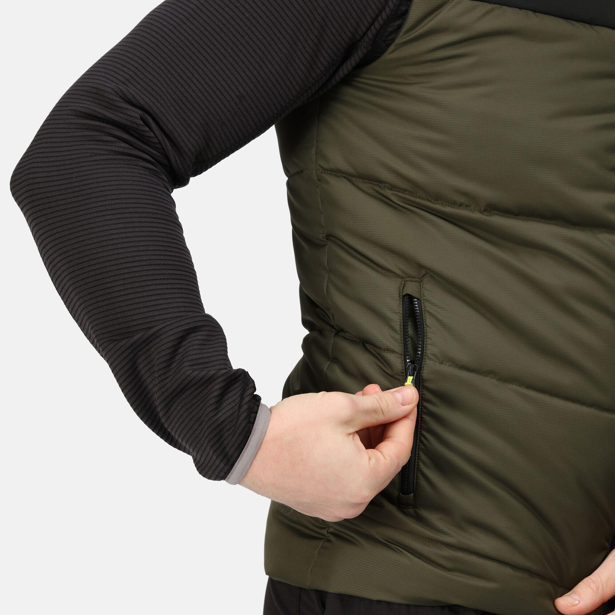 Veste Sans Manches Homme (Kaki Foncé / Noir) 3/5