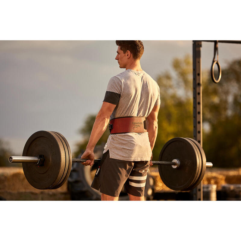 Ceinture de powerlifting Flexweave Rouge S