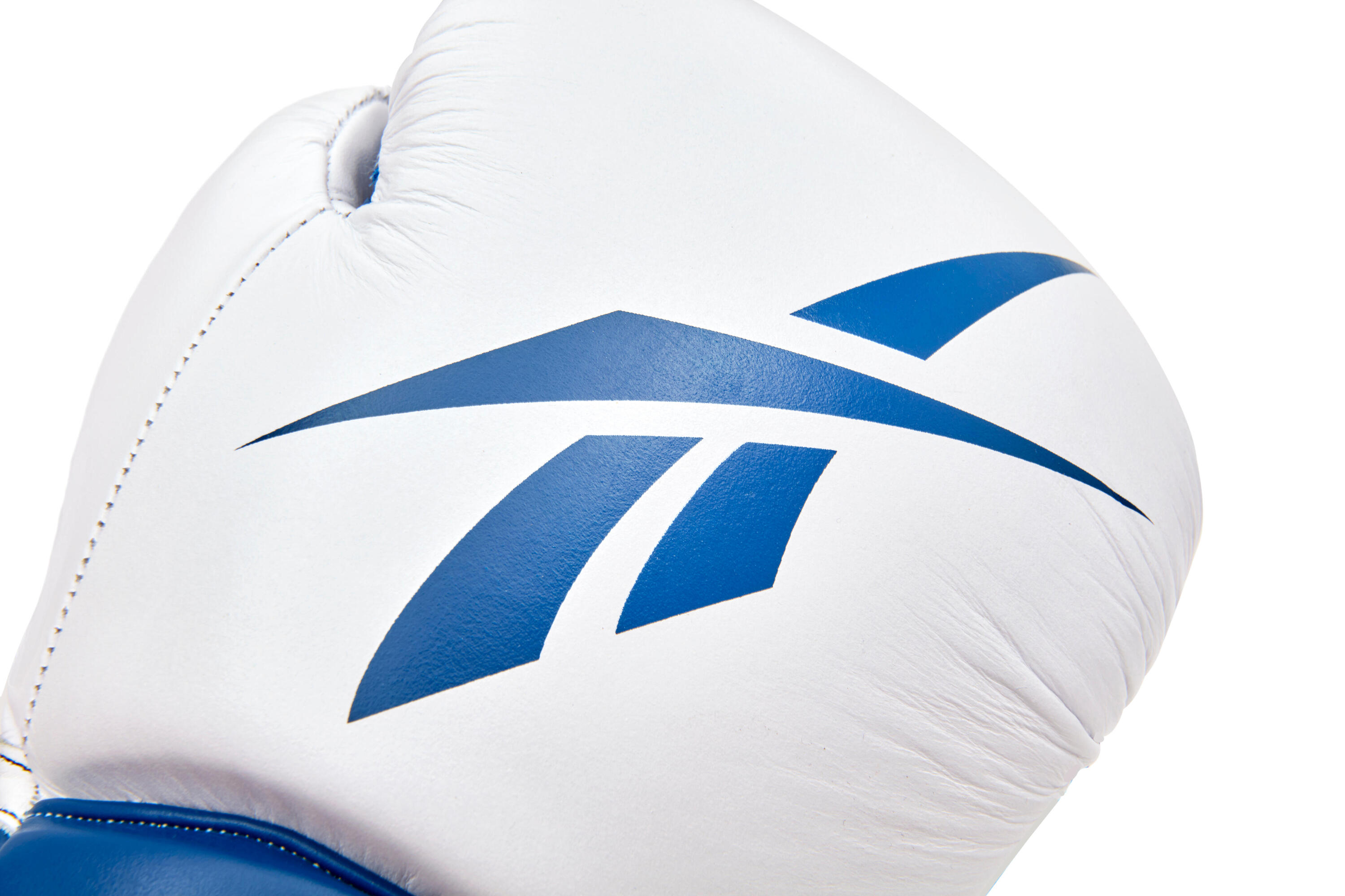 Gants de boxe en cuir Reebok 12oz bleu 6/6