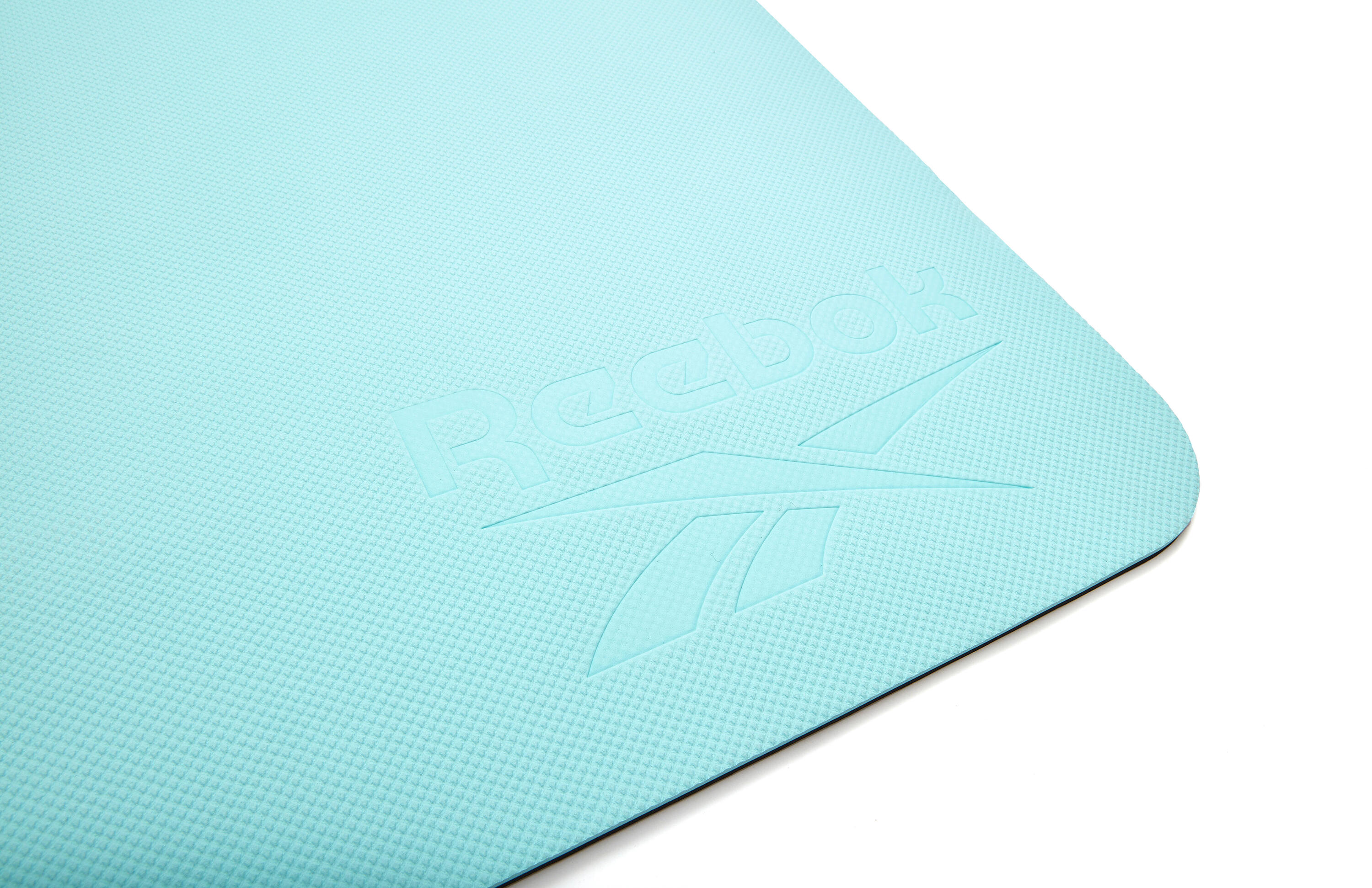 Tapis de yoga Reebok, 6 mm, double face, bleu 7/7