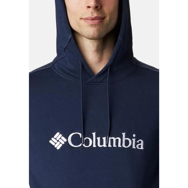 Férfi pulóver, Columbia CSC Basic Logo II Hoodie, sötétkék