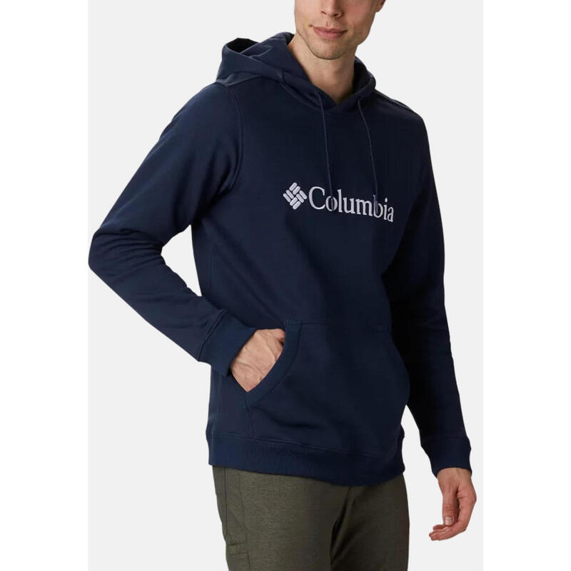Férfi pulóver, Columbia CSC Basic Logo II Hoodie, sötétkék