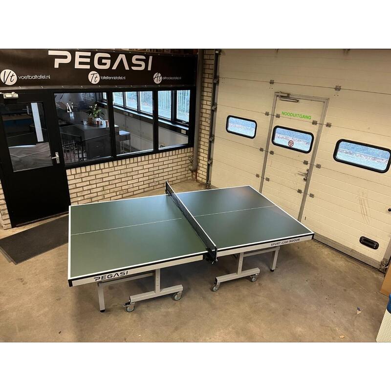 Table de tennis de table pegasi 1200 intérieur pro green